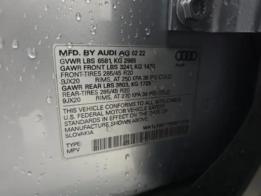 Florida Fine Cars - Used AUDI Q7 2022 MIAMI PREMIUM PLUS