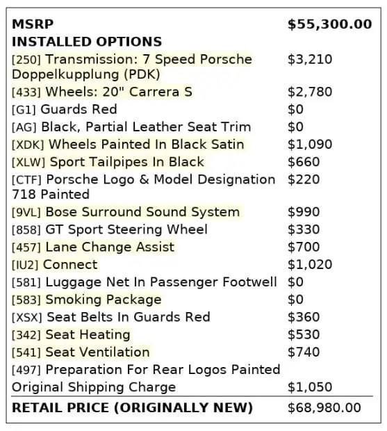 Florida Fine Cars - Used PORSCHE 718 CAYMAN 2018 MIAMI 