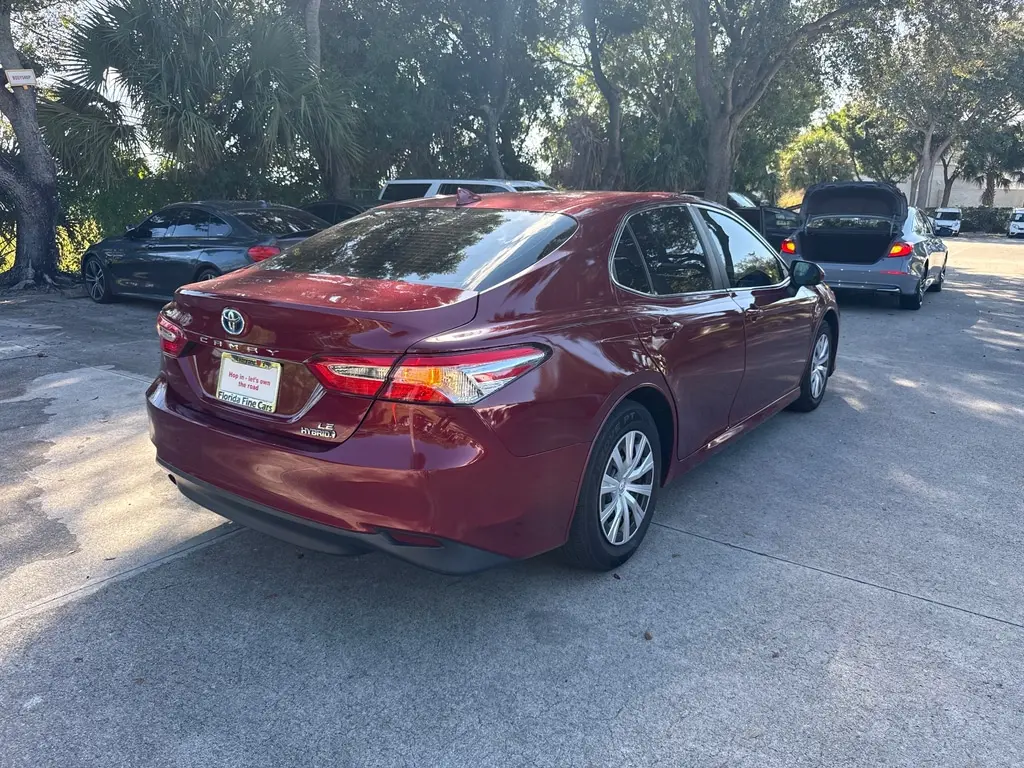 Florida Fine Cars - Used TOYOTA CAMRY 2020 WEST PALM HYBRID LE