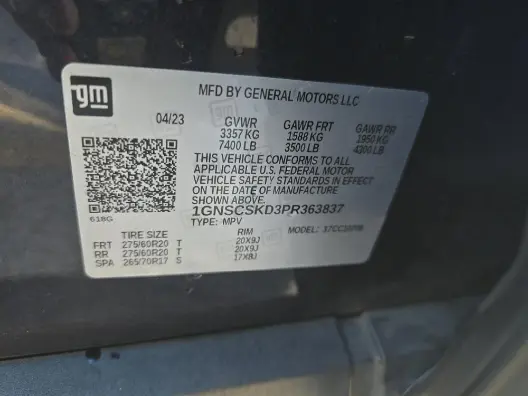 Florida Fine Cars - Used CHEVROLET TAHOE 2023 MIAMI PREMIER