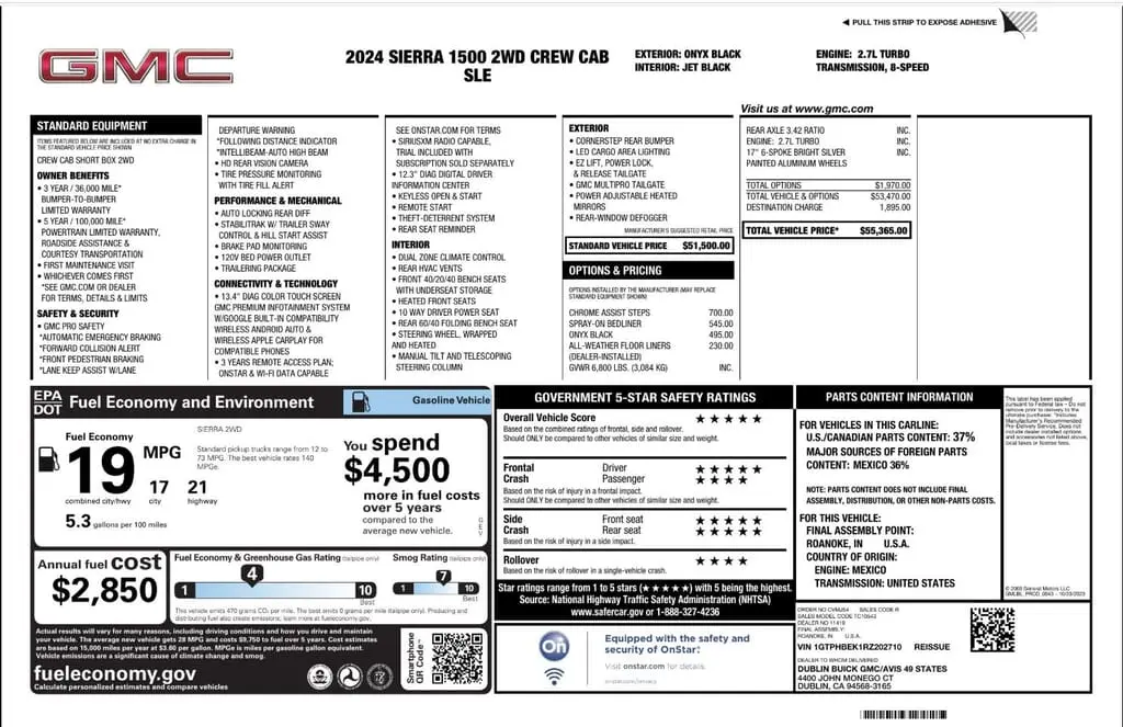 Florida Fine Cars - Used GMC SIERRA 1500 2024 WEST PALM SLE