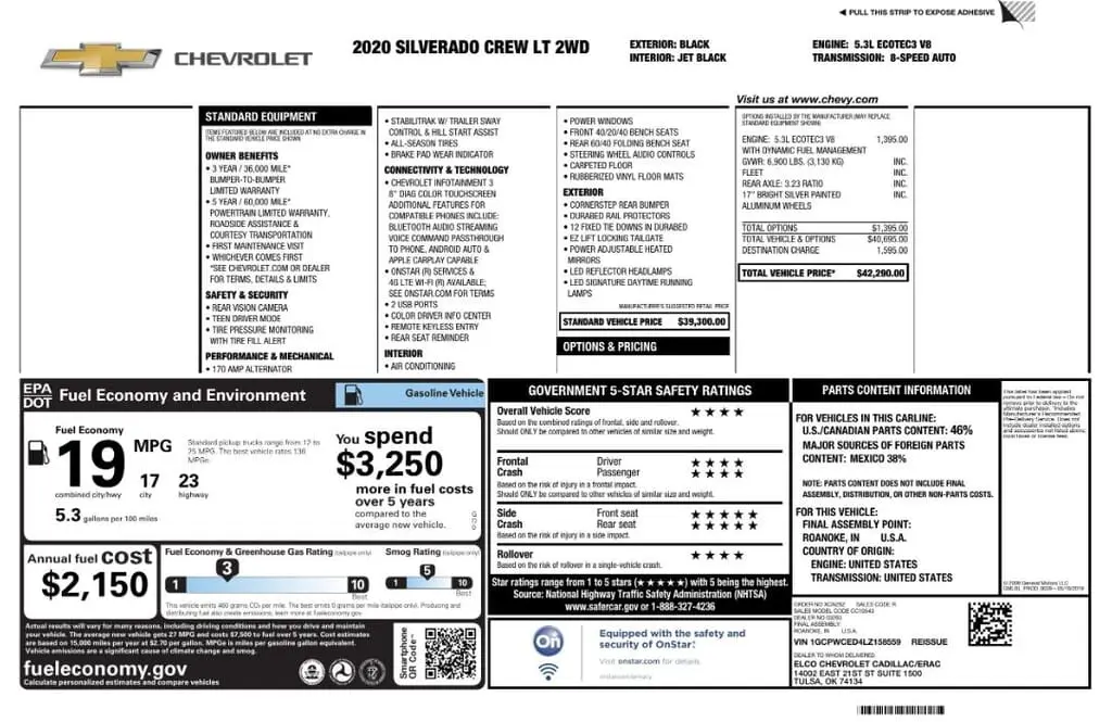 Florida Fine Cars - Used CHEVROLET SILVERADO 1500 2020 MIAMI LT