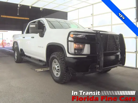 Florida Fine Cars - Used CHEVROLET SILVERADO 2500HD 2021 WEST PALM WORK TRUCK
