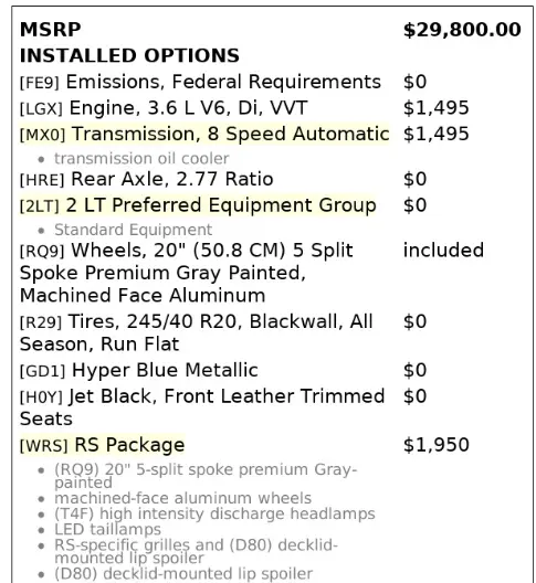 Florida Fine Cars - Used CHEVROLET CAMARO 2016 ORLANDO 2LT