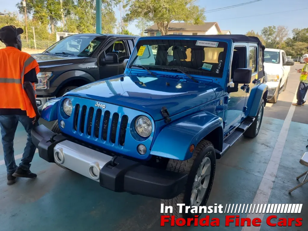 Florida Fine Cars - Used JEEP WRANGLER UNLIMITED 2015 WEST PALM SAHARA