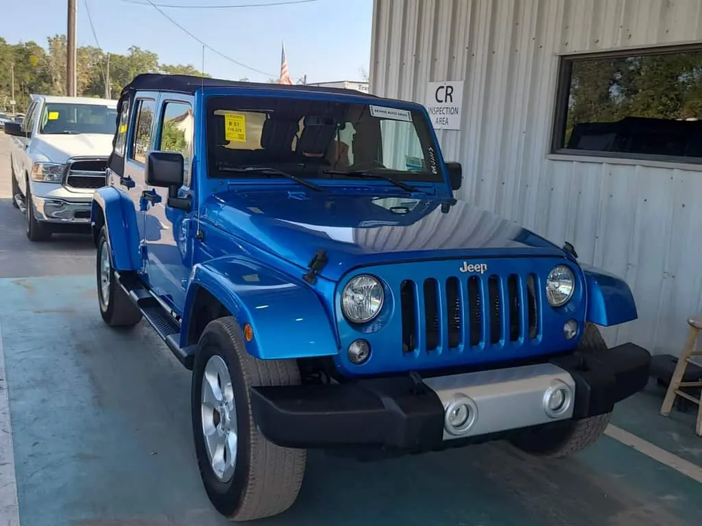 Florida Fine Cars - Used JEEP WRANGLER UNLIMITED 2015 WEST PALM SAHARA
