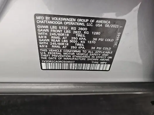 Florida Fine Cars - Used VOLKSWAGEN ATLAS 2024 WEST PALM 2.0T SE