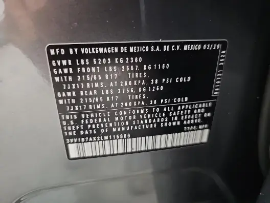 Florida Fine Cars - Used VOLKSWAGEN TIGUAN 2020 WEST PALM S