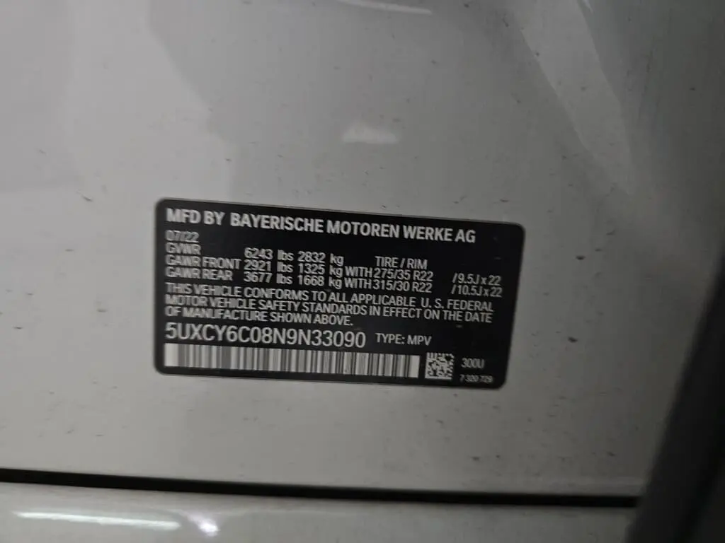 Florida Fine Cars - Used BMW X6 2022 WEST PALM XDRIVE40I