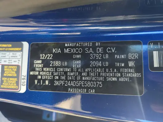 Florida Fine Cars - Used KIA FORTE 2023 WEST PALM LXS