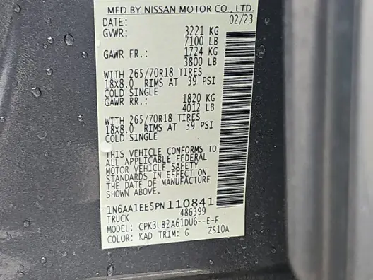 Florida Fine Cars - Used NISSAN TITAN 2023 MARGATE SV