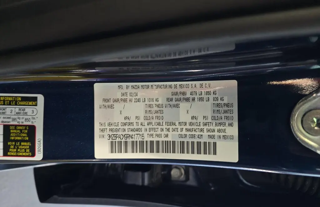 Florida Fine Cars - Used MAZDA MAZDA3 2024 MIAMI 2.5 S PREFERRED