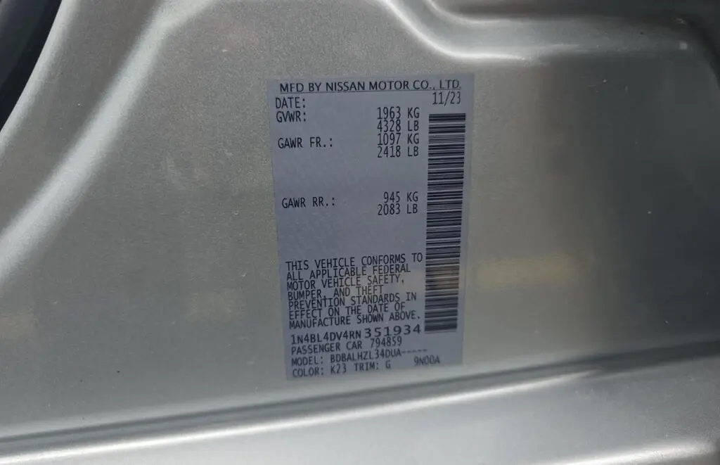 Florida Fine Cars - Used NISSAN ALTIMA 2024 MARGATE 2.5 SV