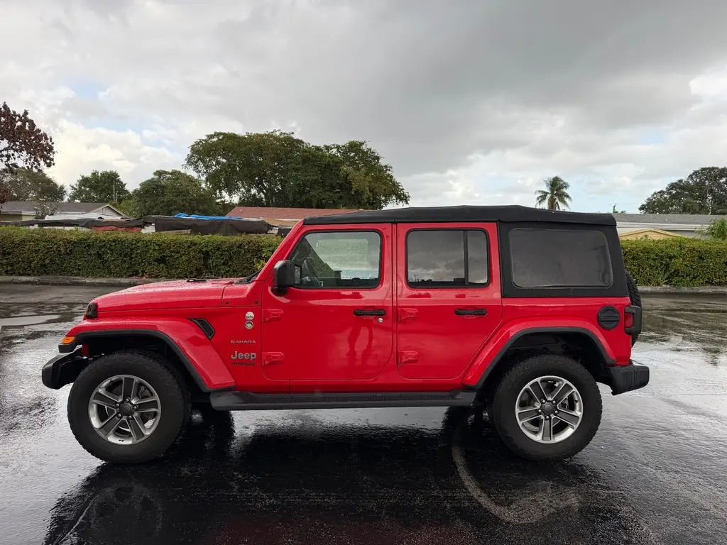 Florida Fine Cars - Used JEEP WRANGLER UNLIMITED 2018 MIAMI SAHARA