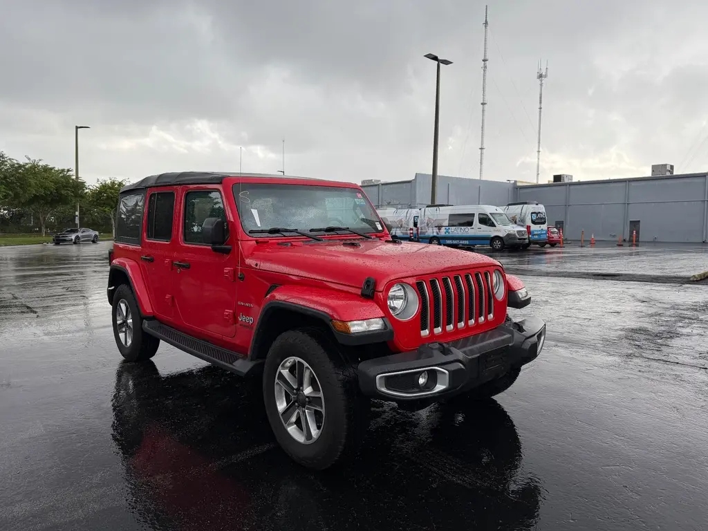 Florida Fine Cars - Used JEEP WRANGLER UNLIMITED 2018 MIAMI SAHARA