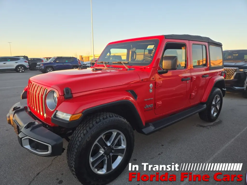 Florida Fine Cars - Used JEEP WRANGLER UNLIMITED 2018 MIAMI SAHARA