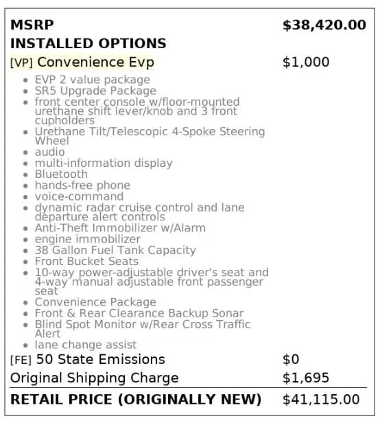 Florida Fine Cars - Used TOYOTA TUNDRA 2WD 2021 MARGATE SR5