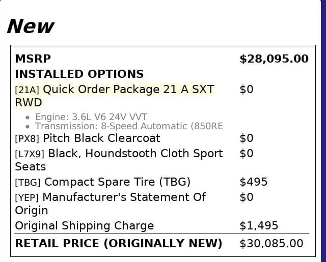 Florida Fine Cars - Used DODGE CHALLENGER 2019 WEST PALM SXT