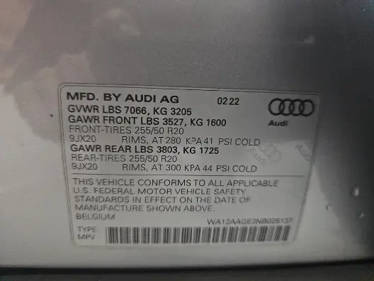 Florida Fine Cars - Used AUDI E-TRON SPORTBACK 2022 ORLANDO S LINE PREMIUM PLUS