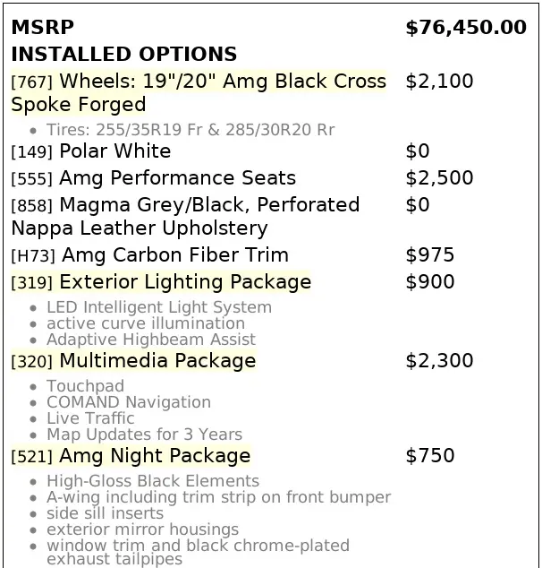 Florida Fine Cars - Used MERCEDES-BENZ C-CLASS 2019 ORLANDO AMG C 63 S