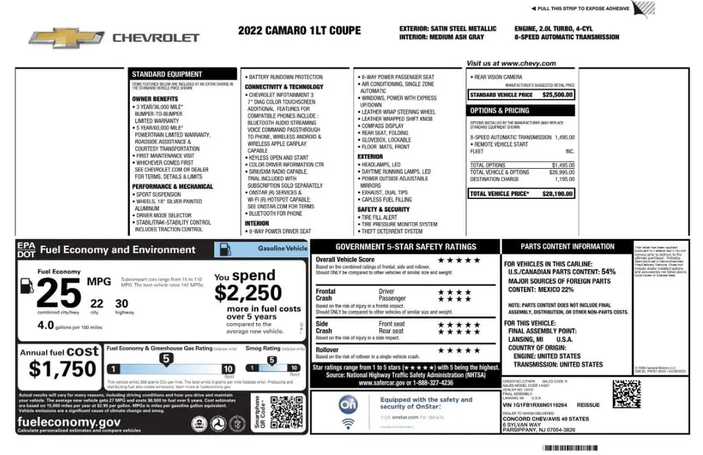 Florida Fine Cars - Used CHEVROLET CAMARO 2022 MIAMI 1LT