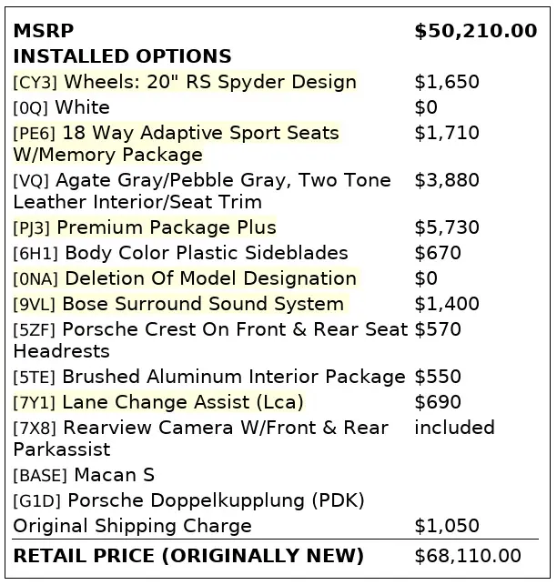 Florida Fine Cars - Used PORSCHE MACAN 2016 ORLANDO S