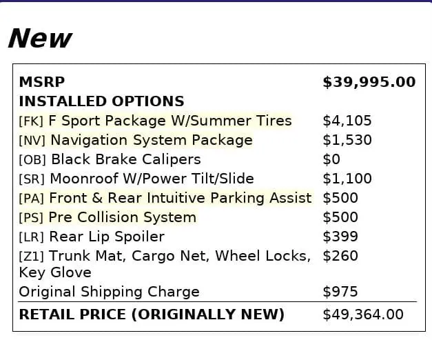 Florida Fine Cars - Used LEXUS RC 200T 2016 WEST PALM F SPORT