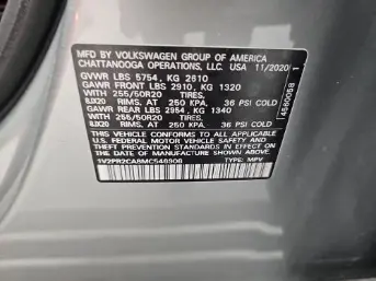 Florida Fine Cars - Used VOLKSWAGEN ATLAS 2021 MIAMI 3.6L V6 SE W/TECHNOLOGY R-LINE