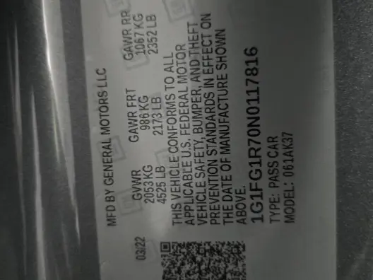 Florida Fine Cars - Used CHEVROLET CAMARO 2022 MARGATE 2SS