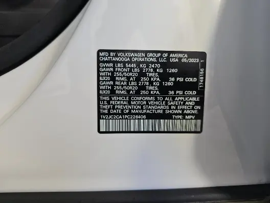 Florida Fine Cars - Used VOLKSWAGEN ATLAS CROSS SPORT 2023 MIAMI 2.0T SE W/TECHNOLOGY