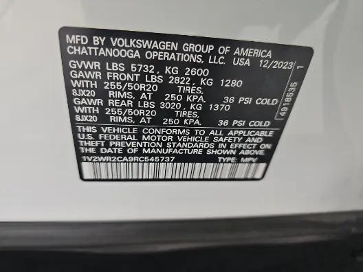 Florida Fine Cars - Used VOLKSWAGEN ATLAS 2024 WEST PALM 2.0T SE W/TECHNOLOGY