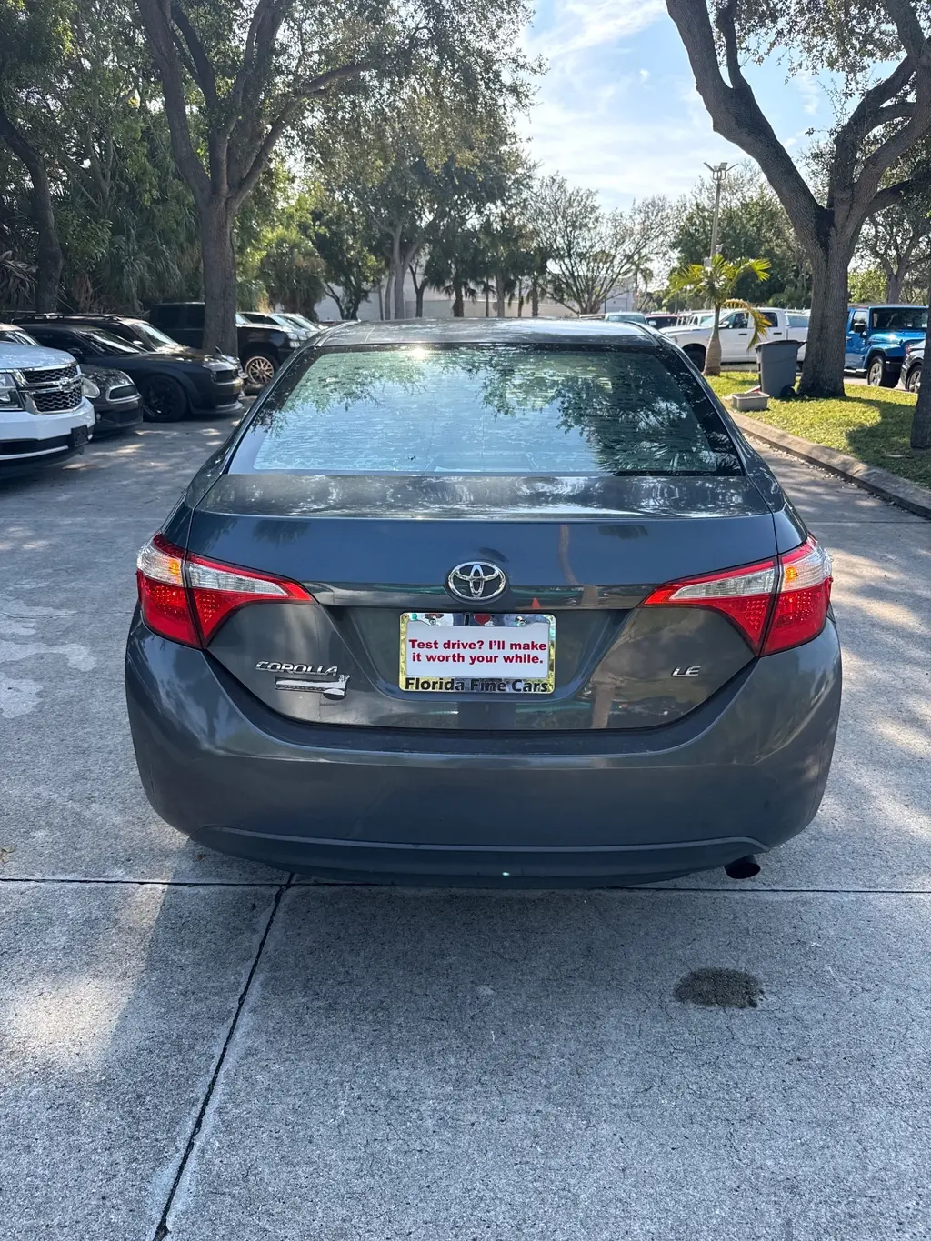 Florida Fine Cars - Used TOYOTA COROLLA 2015 WEST PALM LE