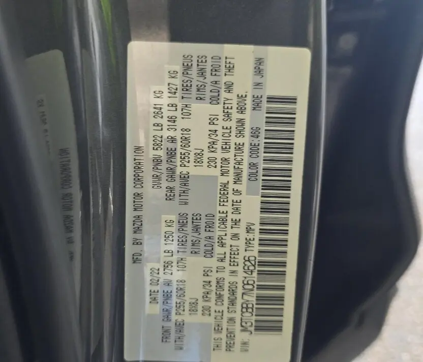 Florida Fine Cars - Used MAZDA CX-9 2022 MARGATE SPORT