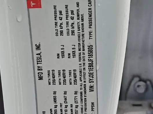 Florida Fine Cars - Used TESLA MODEL 3 2018 ORLANDO LONG RANGE BATTERY