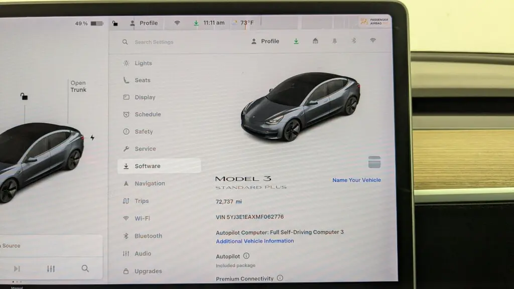 Florida Fine Cars - Used TESLA MODEL 3 2021 ORLANDO STANDARD RANGE PLUS