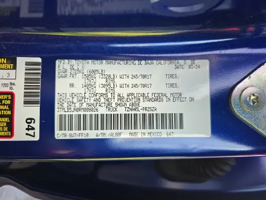Florida Fine Cars - Used TOYOTA TACOMA 4WD 2024 MARGATE SR5