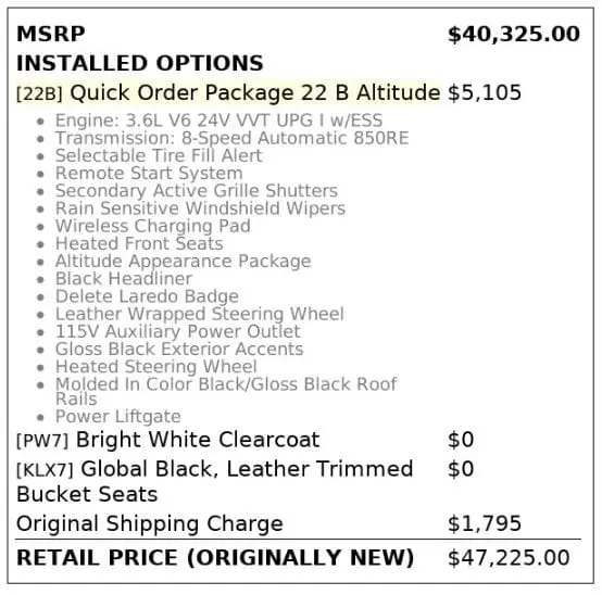 Florida Fine Cars - Used JEEP GRAND CHEROKEE 2022 MARGATE ALTITUDE