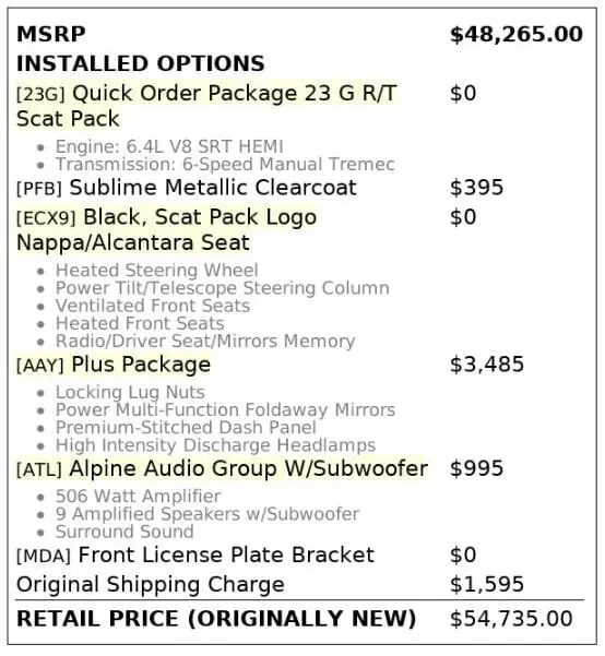 Florida Fine Cars - Used DODGE CHALLENGER 2023 MIAMI R/T SCAT PACK