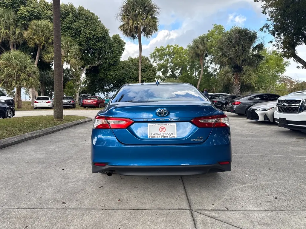 Florida Fine Cars - Used TOYOTA CAMRY 2019 WEST PALM HYBRID LE