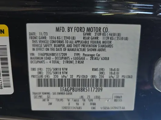 Florida Fine Cars - Used FORD MUSTANG 2024 ORLANDO ECOBOOST PREMIUM