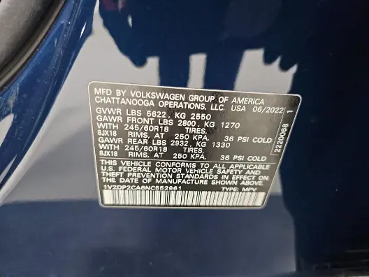 Florida Fine Cars - Used VOLKSWAGEN ATLAS 2022 WEST PALM 2.0T SE