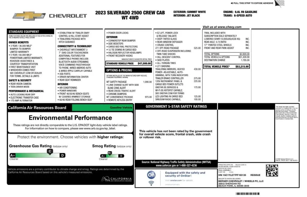 Florida Fine Cars - Used CHEVROLET SILVERADO 2500HD 2023 MARGATE WORK TRUCK