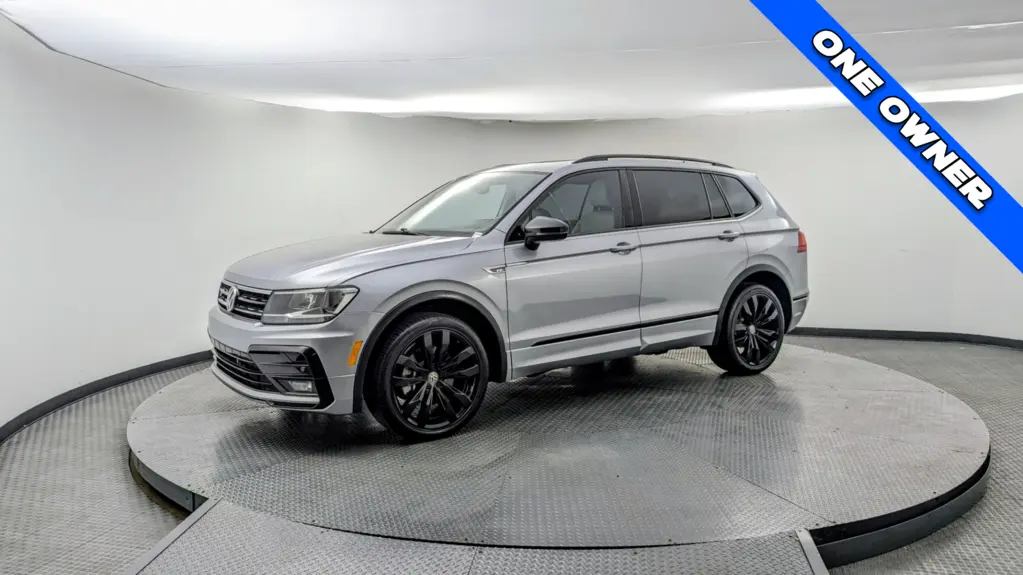 Florida Fine Cars - Used VOLKSWAGEN TIGUAN 2021 WEST PALM SE R-LINE BLACK