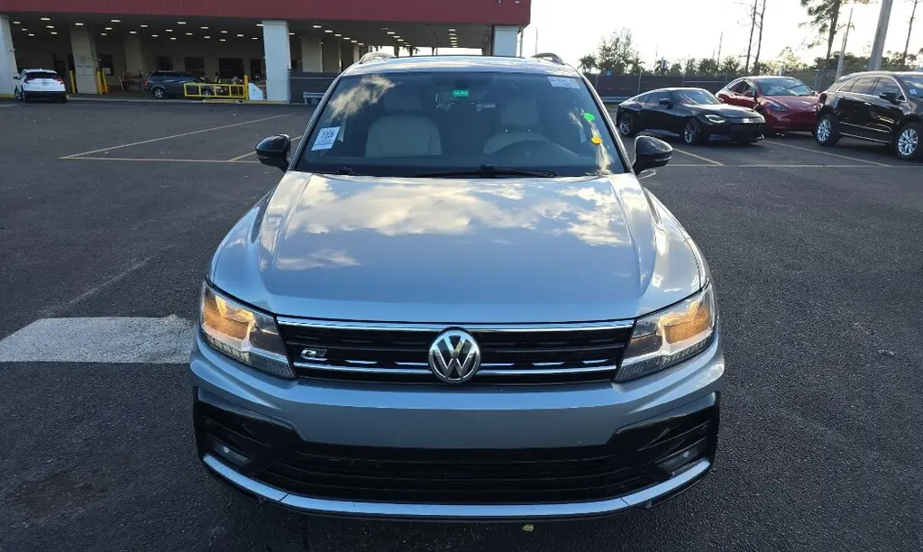 Florida Fine Cars - Used VOLKSWAGEN TIGUAN 2021 WEST PALM SE R-LINE BLACK