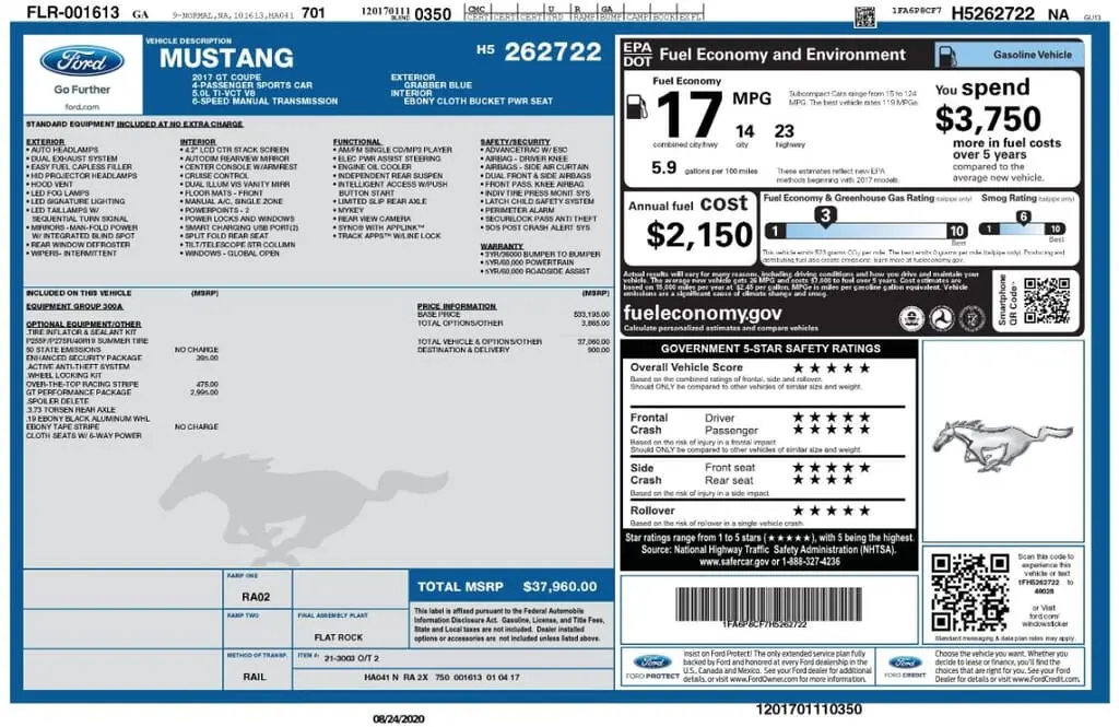 Florida Fine Cars - Used FORD MUSTANG 2017 MIAMI GT