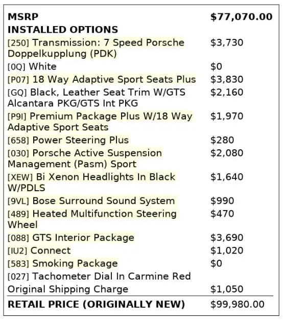 Florida Fine Cars - Used PORSCHE 718 CAYMAN 2018 MIAMI GTS