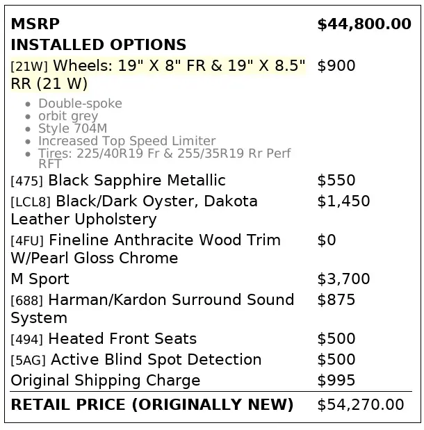 Florida Fine Cars - Used BMW 4 SERIES 2019 ORLANDO 430I M SPORT