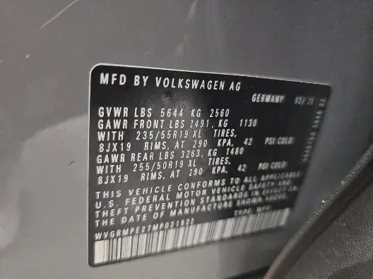 Florida Fine Cars - Used VOLKSWAGEN ID.4 2021 MARGATE PRO