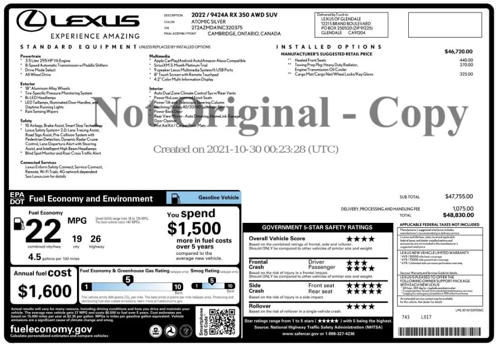 Florida Fine Cars - Used LEXUS RX 2022 MIAMI RX 350
