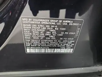 Florida Fine Cars - Used VOLKSWAGEN ATLAS 2022 MARGATE 3.6L V6 SE W/TECHNOLOGY